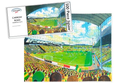 Carrow Road Stadium Fine Art Jigsaw Puzzle - Norwich City FC